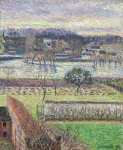 View from the Artist Window, Flood, Evening Effect, Eragny